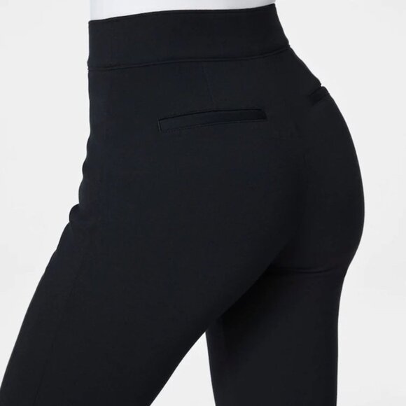 Spanx SPANXsmooth PerfectFit Ponte Slim Straight Pant Black - Picture 2 of 11
